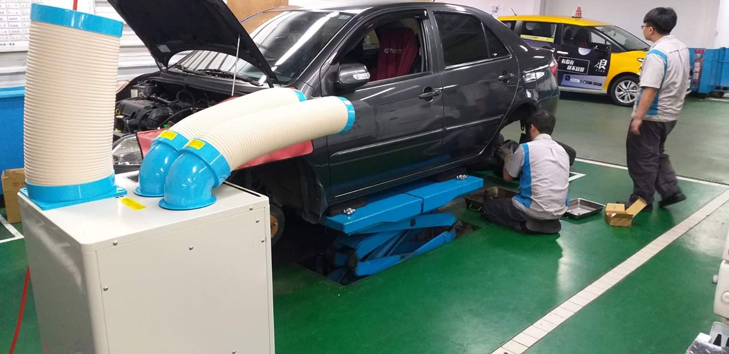 移動式工業(yè)冷氣機暖風機:工人的福音